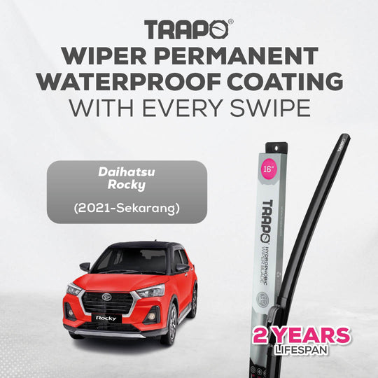 Trapo Hydrophobic Wiper Blade Daihatsu Rocky (2021-Sekarang)