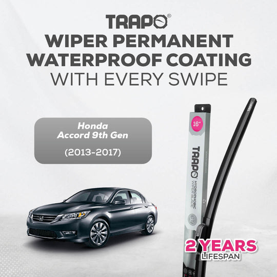 Trapo Hydrophobic Wiper Blade Honda Accord 9th Gen (2013-2017)