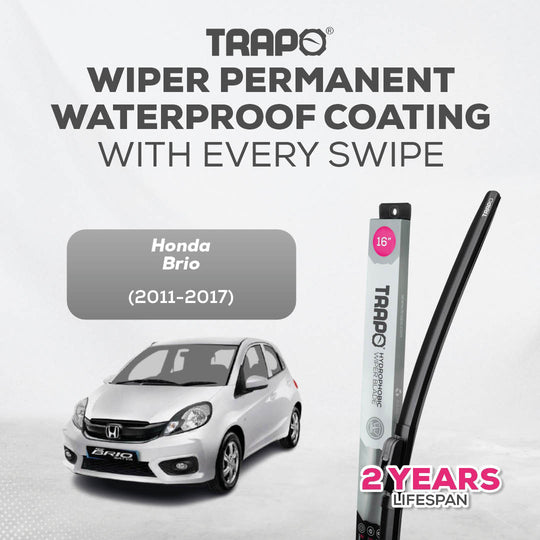 Trapo Hydrophobic Wiper Blade Honda Brio (2011-2017)