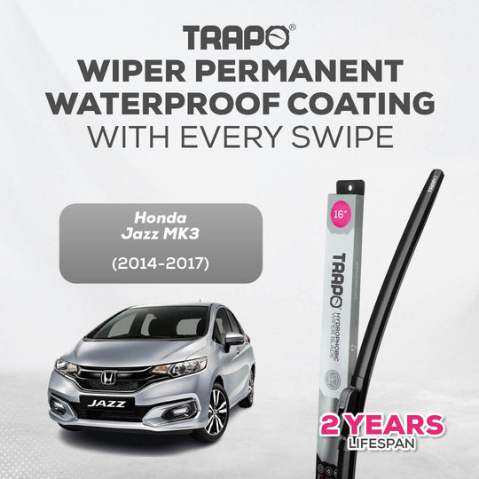 Trapo Hydrophobic Wiper Blade Honda Jazz MK3 (2014-2017)