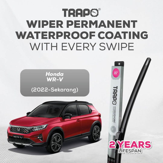 Trapo Hydrophobic Wiper Blade Honda WR-V (2022-Sekarang)