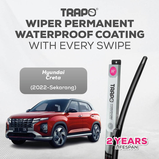 Trapo Hydrophobic Wiper Blade Hyundai Creta (2022-Sekarang)