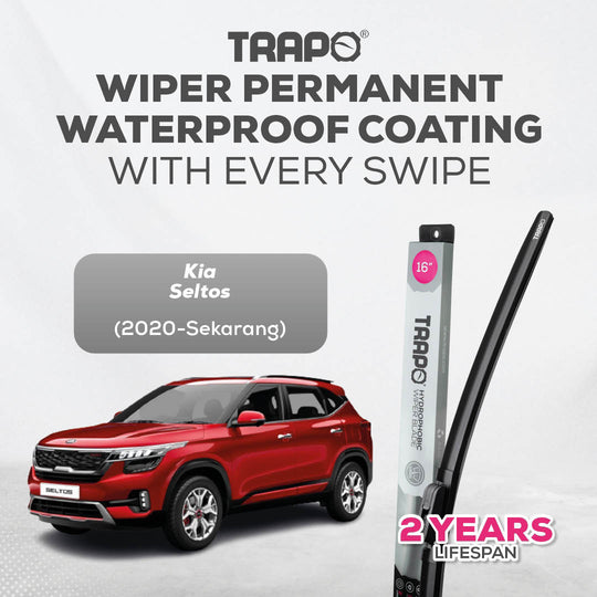 Trapo Hydrophobic Wiper Blade Kia Seltos (2020-Sekarang)