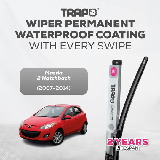 Trapo Hydrophobic Wiper Blade Mazda 2 Hatchback (2007-2014)