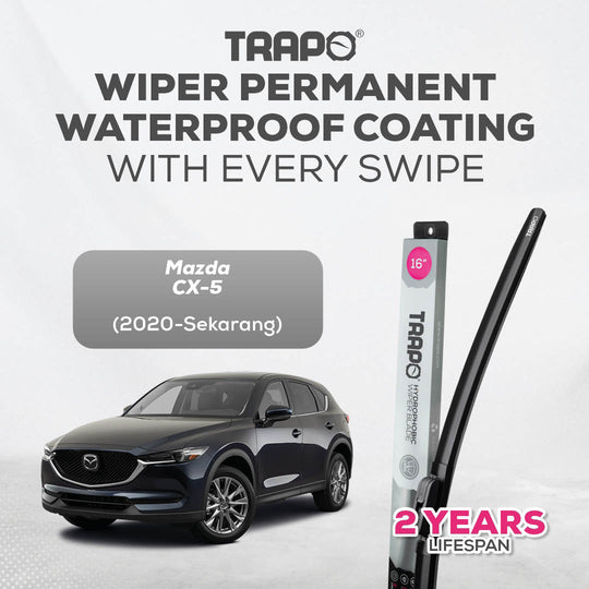 Trapo Hydrophobic Wiper Blade Mazda CX-5 (2020-Sekarang)