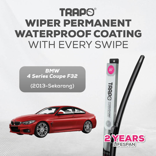 Trapo Hydrophobic Wiper Blade BMW 4 Series Coupe F32 (2013-Sekarang)