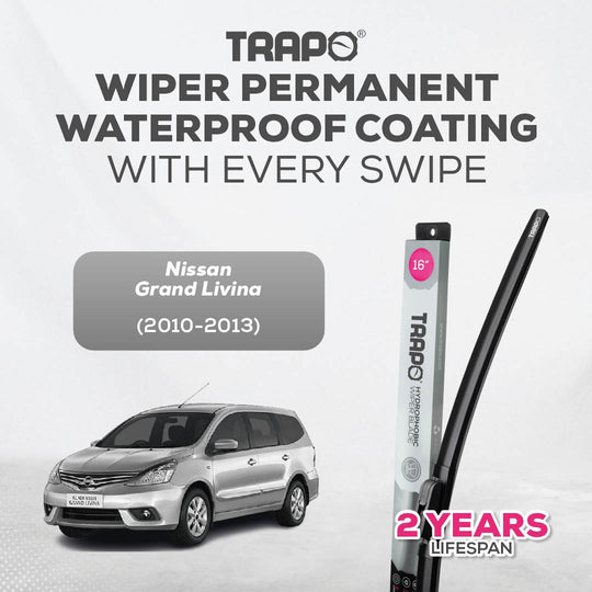 Trapo Hydrophobic Wiper Blade Nissan Grand Livina (2010-2013)