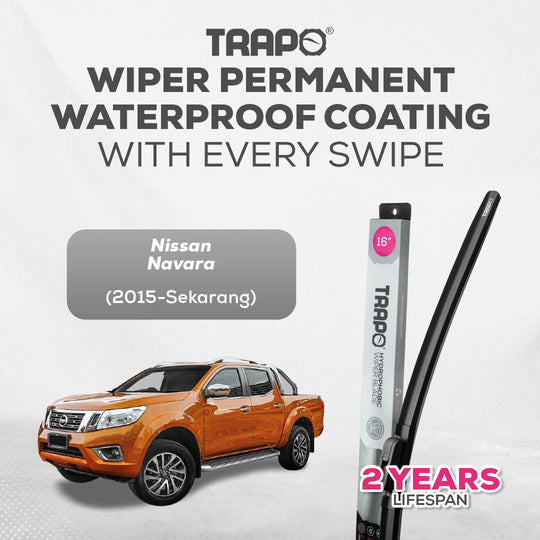 Trapo Hydrophobic Wiper Blade Nissan Navara (2016 - Sekarang)