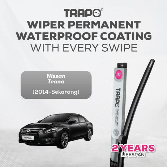 Trapo Hydrophobic Wiper Blade Nissan Teana (2014-Sekarang)
