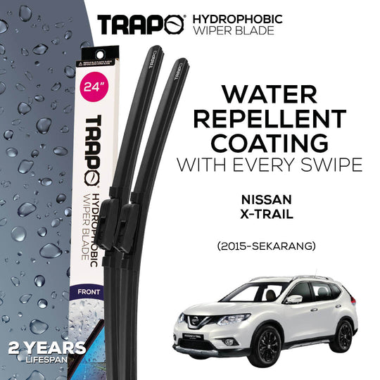 Trapo Hydrophobic Wiper Blade Nissan X-Trail (2015-Sekarang)