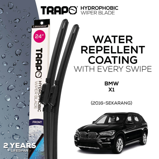 Trapo Hydrophobic Wiper Blade BMW X1 (2016-Sekarang)