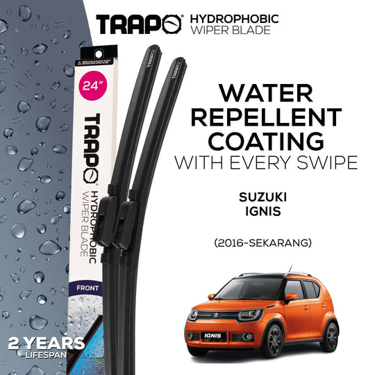 Trapo Hydrophobic Wiper Blade Suzuki Ignis (2016-Sekarang)