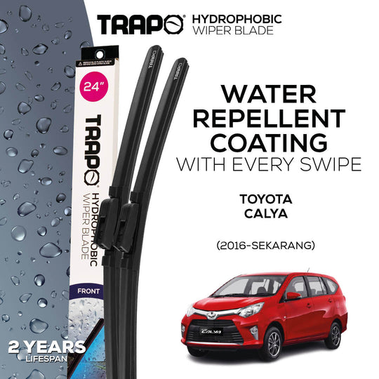 Trapo Hydrophobic Wiper Blade Toyota Calya (2016-Sekarang)