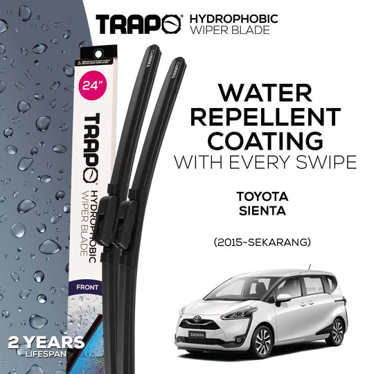 Trapo Hydrophobic Wiper Blade Toyota Sienta (2015-Sekarang)
