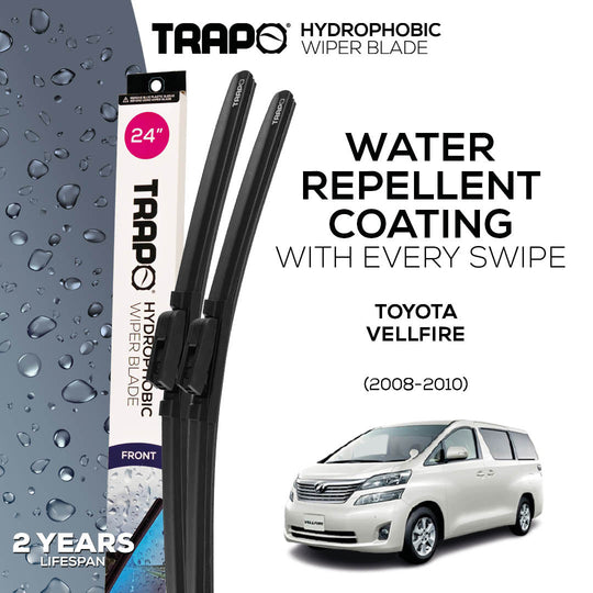 Trapo Hydrophobic Wiper Blade Toyota Vellfire (2009-2010)