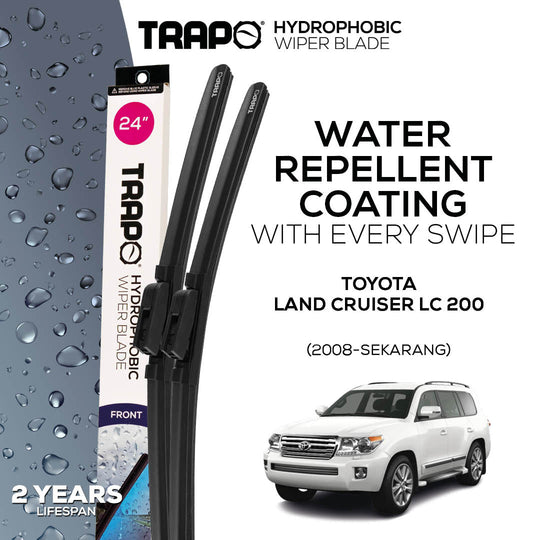 Trapo Hydrophobic Wiper Blade Toyota Land Cruiser LC 200 (2008-Sekarang)