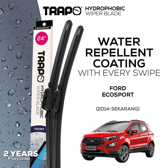 Trapo Hydrophobic Wiper Blade Ford EcoSport (2014-Sekarang)