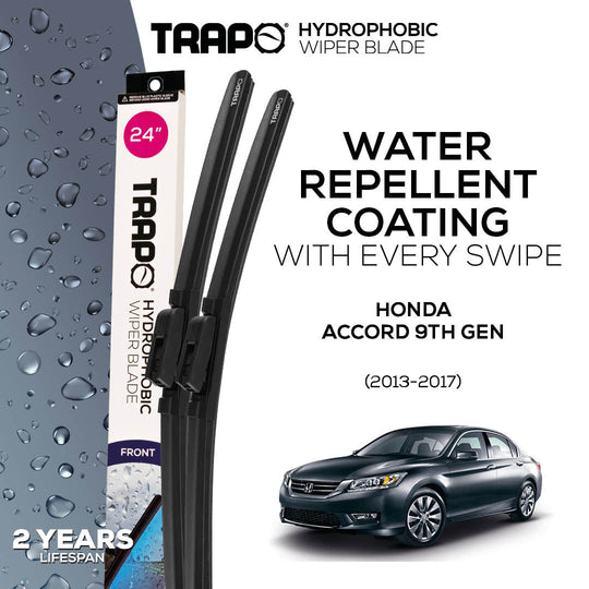 Trapo Hydrophobic Wiper Blade Honda Accord 9th Gen (2013-2017)