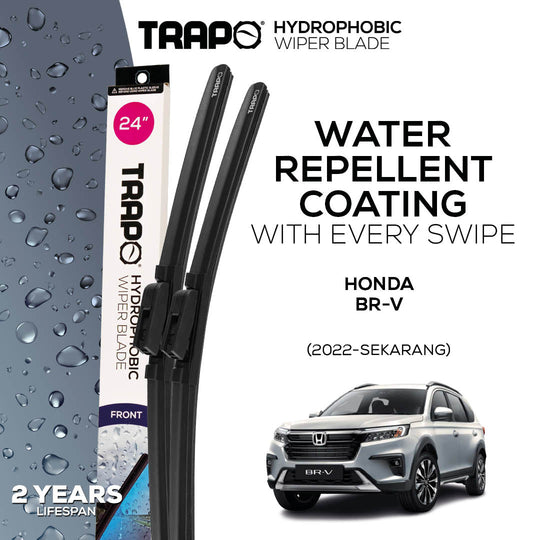 Trapo Hydrophobic Wiper Blade Honda BR-V (2022-Sekarang)