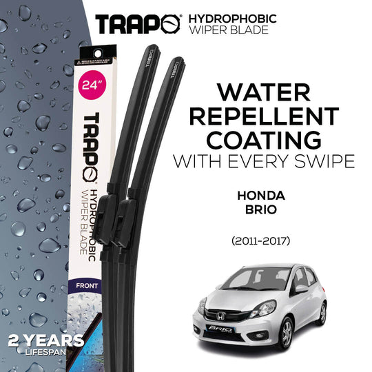 Trapo Hydrophobic Wiper Blade Honda Brio (2011-2017)
