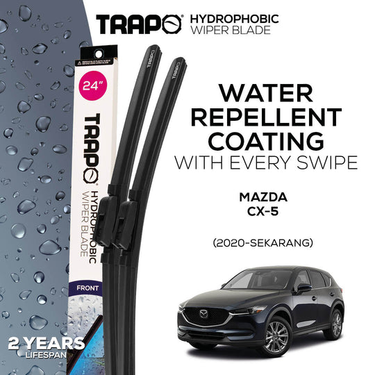 Trapo Hydrophobic Wiper Blade Mazda CX-5 (2020-Sekarang)