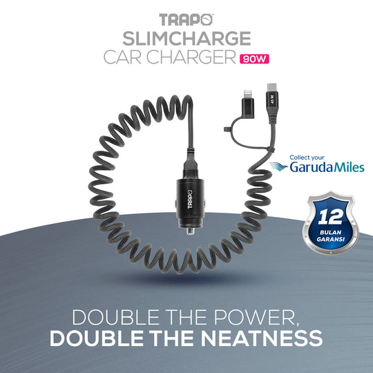Trapo Slimcharge Car Charger 90W