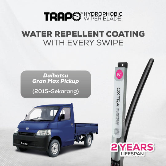Trapo Hydrophobic Wiper Blade Daihatsu Gran Max pickup (2015)